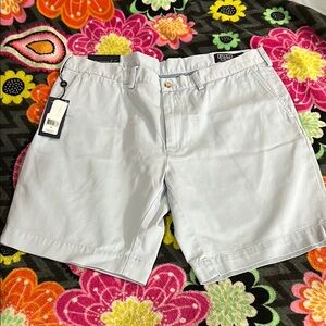 Ralph Lauren polo light blue new with tags shorts.